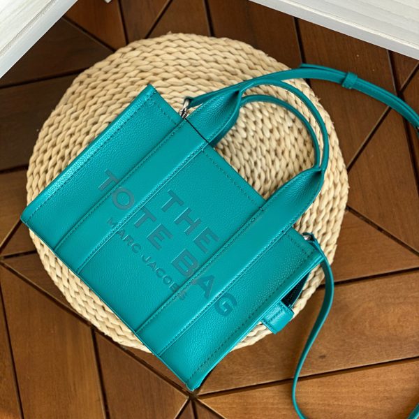 Marc Jacobs Shopping Tote Bag Fog Blue - Image 6
