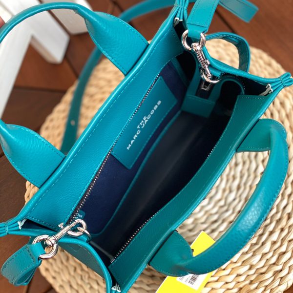 Marc Jacobs Shopping Tote Bag Fog Blue - Image 8