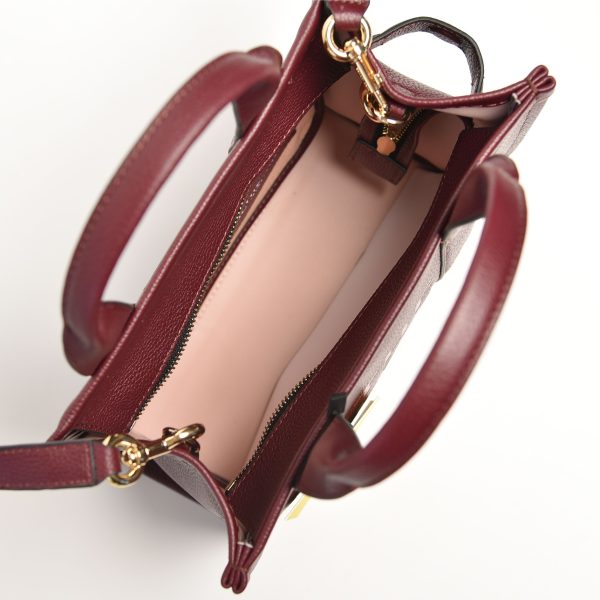 Marc Jacobs Shopping Tote Bag Deep Red - Image 7