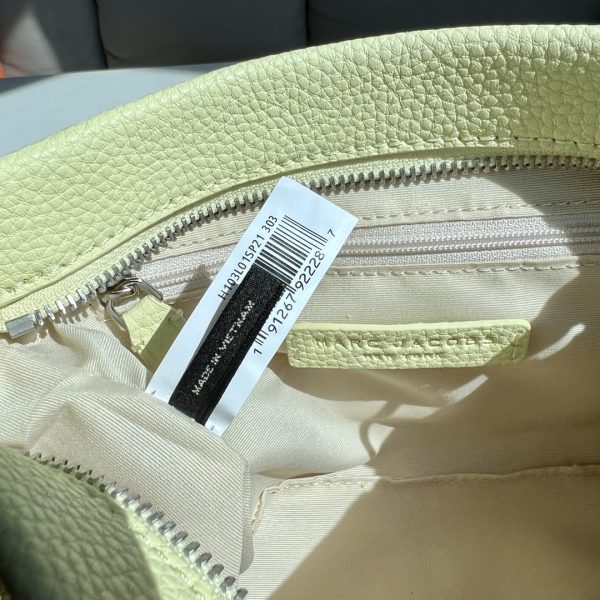 Marc Jacobs New Pure Original Half-Circle Messenger Bag Leather Shoulder Strap Adjustable Dust Bag Green - Image 9