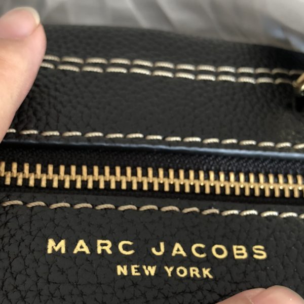 Marc Jacobs Tote Cross-Body Bag Pebbled Top Cowhide Leather Ultra-Soft And Delicate Dust Bag Black - Image 6