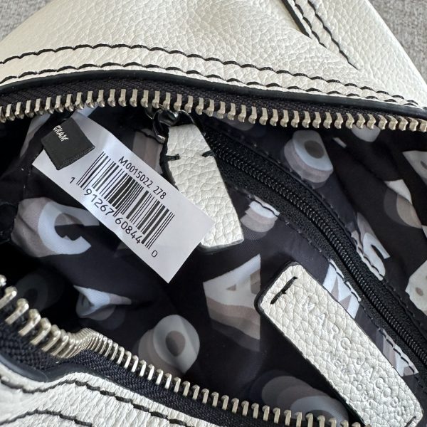Marc Jacobs Tote Cross-Body Bag Pebbled Top Cowhide Leather Ultra-Soft And Delicate Dust Bag White - Image 10