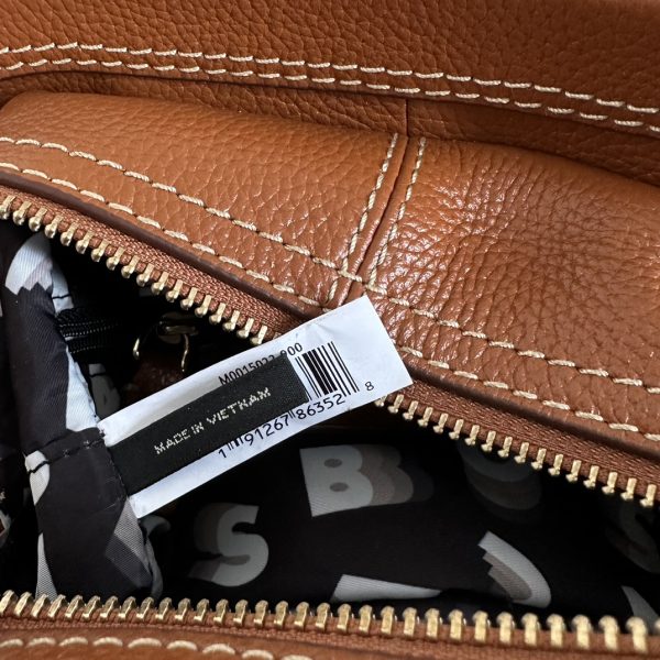 Marc Jacobs Tote Cross-Body Bag Pebbled Top Cowhide Leather Ultra-Soft And Delicate Dust Bag Brown - Image 9