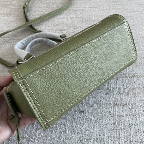 Marc Jacobs Tote Cross-Body Bag Pebbled Top Cowhide Leather Ultra-Soft And Delicate Dust Bag Green - Image 3