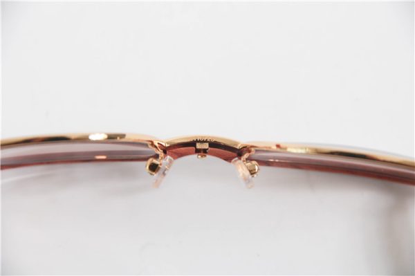 Cartier 1116679 Sunglasses In Gold Brown Gradient - Image 6