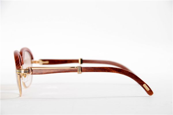 Cartier 1116679 Sunglasses In Gold Brown Gradient - Image 11