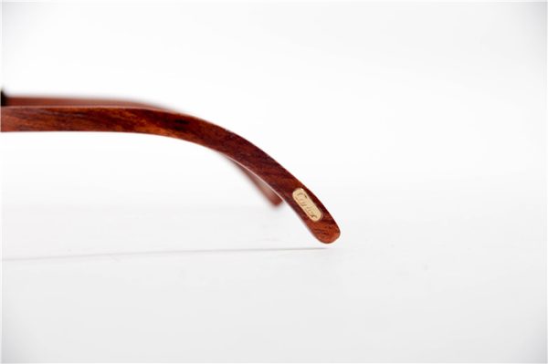 Cartier 1116679 Sunglasses In Gold Brown Gradient - Image 13