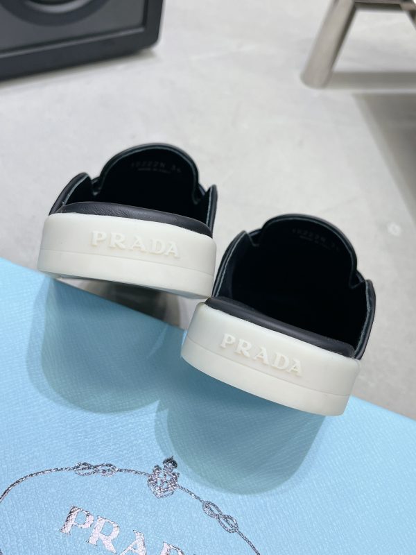 Couples Prada 2023 latest loafers half slippers C - Image 4