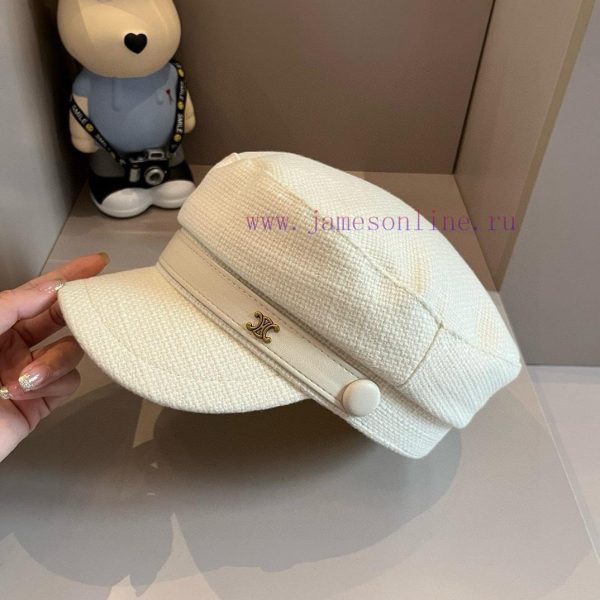 Celine's new ducktongue military cap, with a head circumference of 57cmw423yasc - Image 4