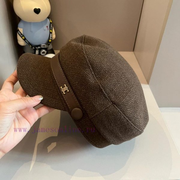 Celine's new ducktongue military cap, with a head circumference of 57cmem3xzoog - Image 5
