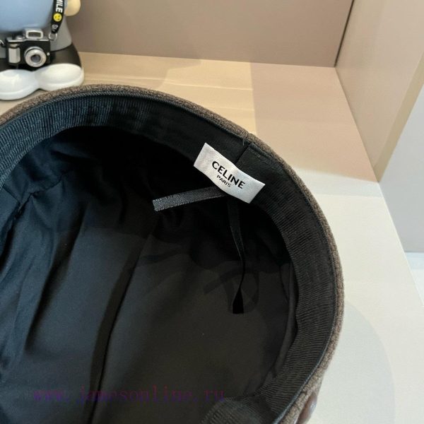 Celine's new ducktongue military cap, with a head circumference of 57cmem3xzoog - Image 8