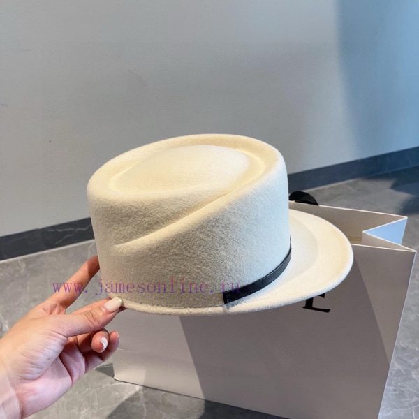 YSL Saint Laurent woolen military hat, autumn and winter duck tongue knight hat, made of 100c5lubftg - Image 3
