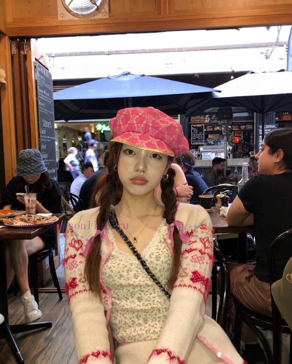 Celine's new duck tongue military hat, artist's octagonal hat, official board making, craftevyz78l5g - Image 3