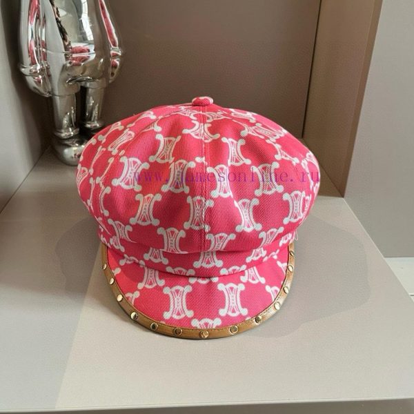Celine's new duck tongue military hat, artist's octagonal hat, official board making, craftevyz78l5g - Image 4