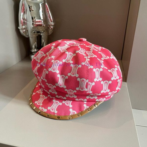 Celine's new duck tongue military hat, artist's octagonal hat, official board making, craftevyz78l5g - Image 10