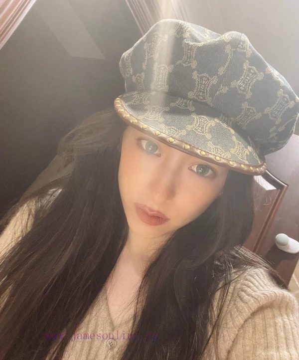 Celine's new duck tongue military hat, artist's octagonal hat, official board making, crafterke44vyo - Image 3