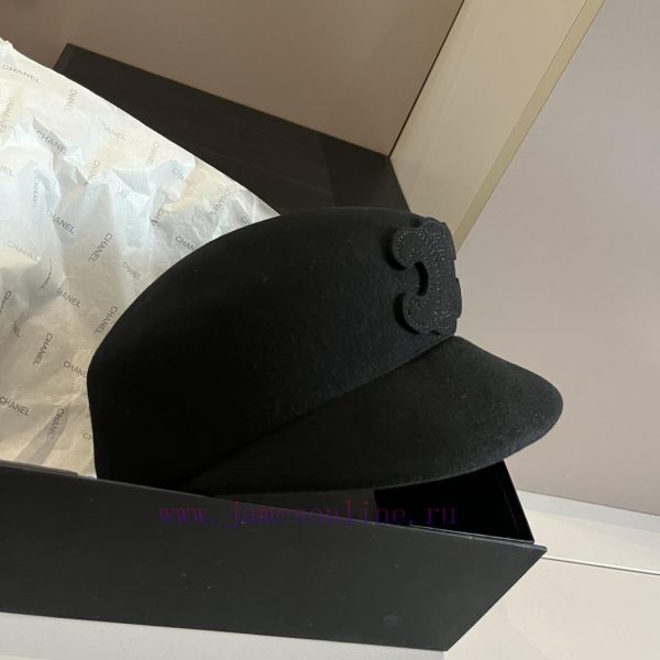 Celine's new wool ducktongue military hat, new style, runway style woolen hat, head circumfe1zgoo2qw - Image 3