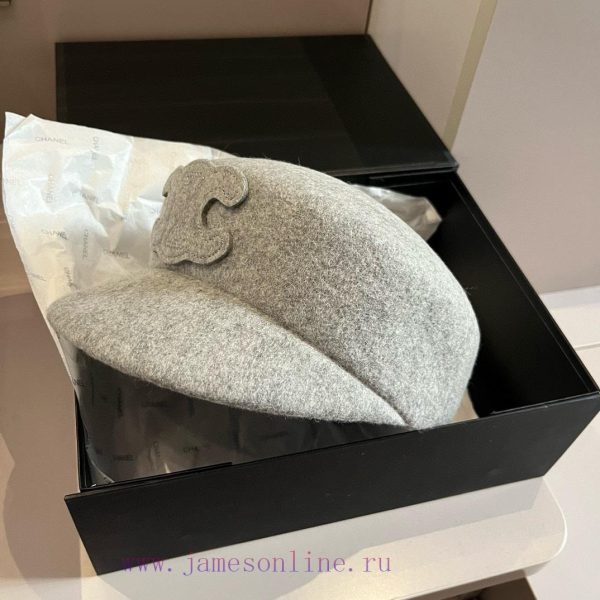 Celine's new wool ducktongue military hat, new style, runway style woolen hat, head circumfem4nmj3o8 - Image 5