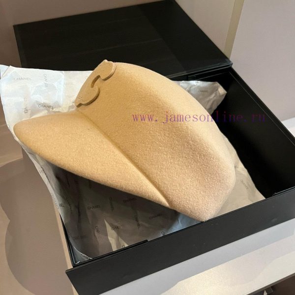 Celine's new wool ducktongue military hat, new style, runway style woolen hat, head circumfeyv54exod - Image 4