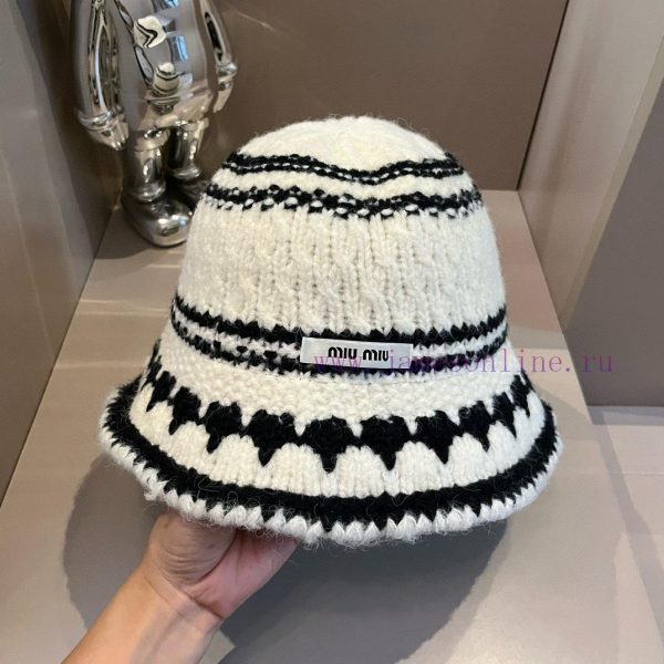 Miumiu's new knitted fisherman hat, simple and versatile item with a head circumference of 5toa8c6jo
