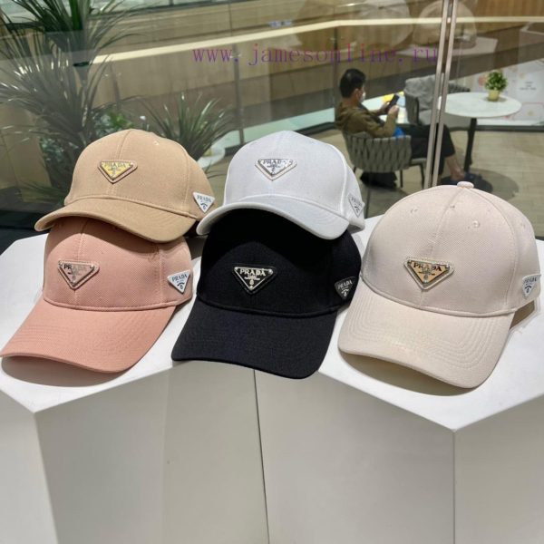 ?Prada( Prada) ? Classic baseball cap, Prada triangle badge temperament brim, adjustable maw77r11y9