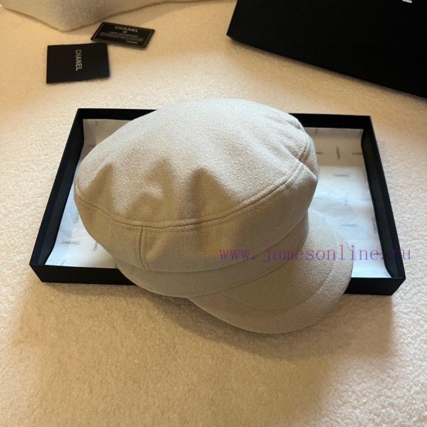 YSL Saint Laurent duckbill military cap, black and white khaki tricolor, head circumference 3l1w9z96