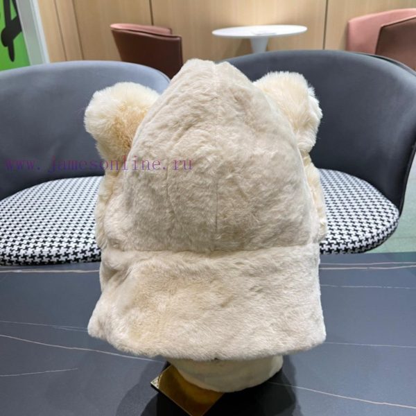 Chanel Little Bear Scarf Hat All in One Women's Winter Warm and Cute Scarf, Winter Hoodie, Ar8xncg4v - Image 8