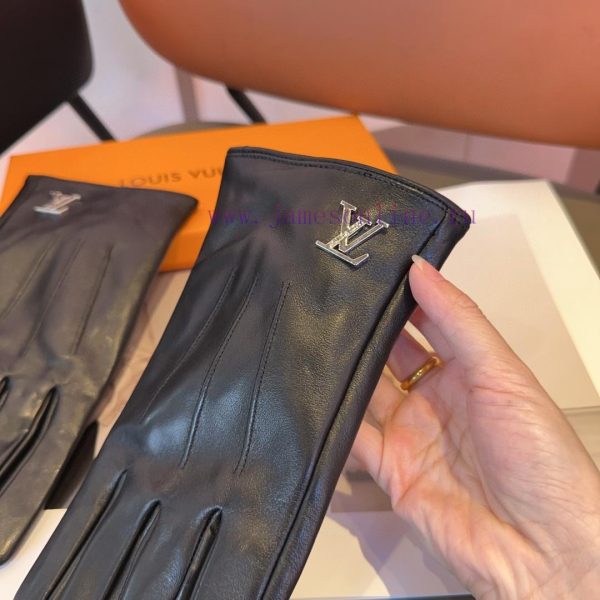 Lv Men's New Product Sheepskin Gloves, Fashionable Gloves, Warm in Autumn and Winter with Veh2ihsu3x - Image 8