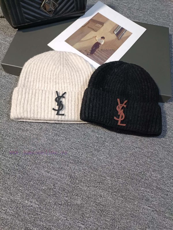 YSL Saint Laurent Knitted Hat New Edition19y3lxgx