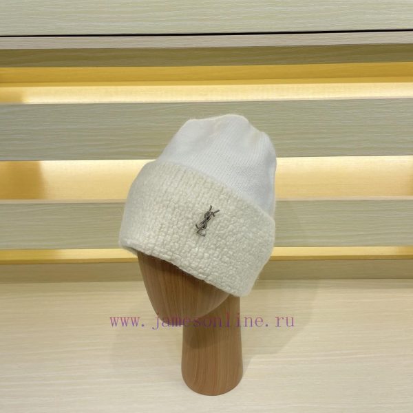 Ysl's popular knitted hatCustomized hat shape, fabric weight just rightNot prone to pilling,11hs6imh