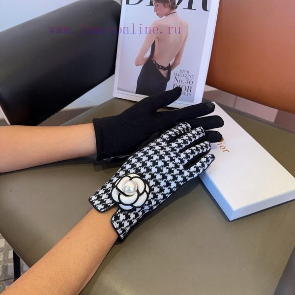 Chanel women's gloves, fashionable gloves, classic and simple, super comfortable to handle, fv3a2pxm - Image 3