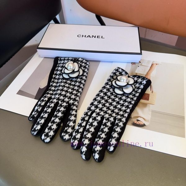 Chanel women's gloves, fashionable gloves, classic and simple, super comfortable to handle, fv3a2pxm - Image 5