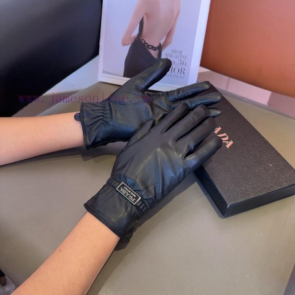 Gucci gloves, fashionable gloves, warm autumn and winter with velvet lining, classic and simt80jb7xc - Image 3