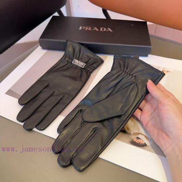 Gucci gloves, fashionable gloves, warm autumn and winter with velvet lining, classic and simt80jb7xc - Image 8