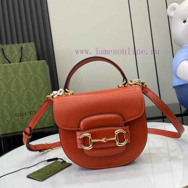 Gucci The new Gucci Horsebit 1955 series mini tote bag is refreshed with a mini shoulder bag 94d916vc