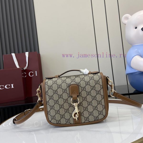 Gucci New GG Emblem Series Mini Shoulder BackpackThe all-new GG Emblem series reinterprets t bptdyy3t
