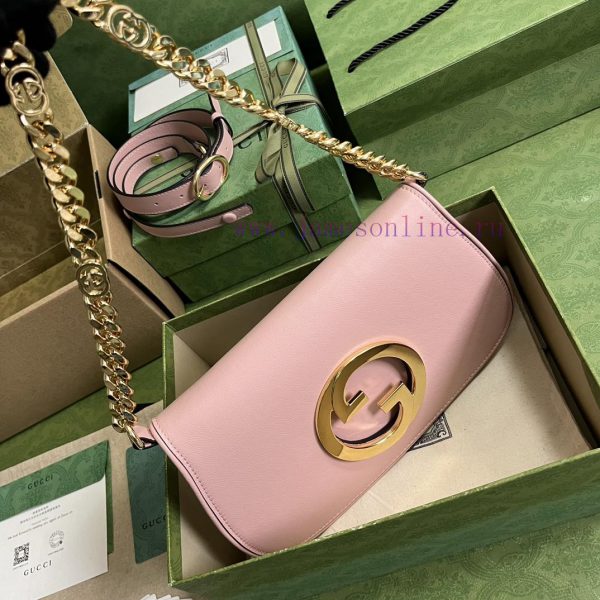 Gucci Underarm bag back detail picture (with full chain) Gucci Blondie interlocking light pi zh9kimbn - Image 5