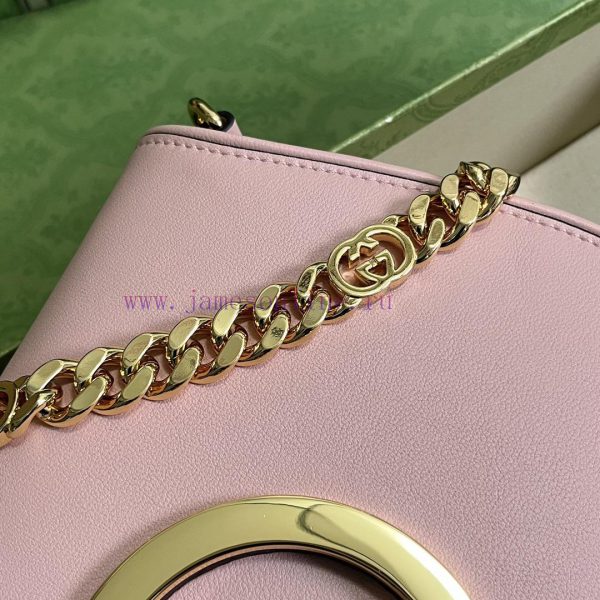Gucci Underarm bag back detail picture (with full chain) Gucci Blondie interlocking light pi zh9kimbn - Image 7