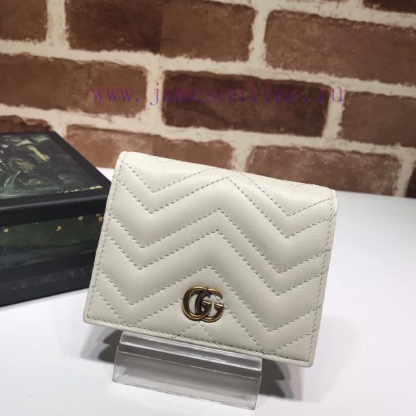 Gucci Women's short clip quality, product, actual shot 466492 meters white size width 11X he 99p2dpls