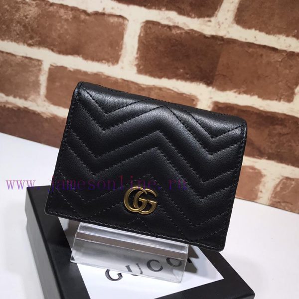 Gucci Women's short clip quality, product, actual shot 466492 grams full leather size width am6zvw4g