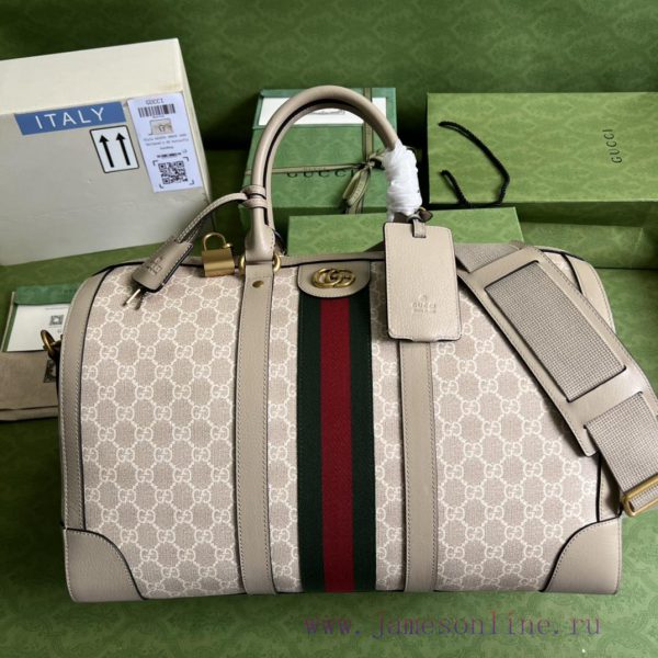 Gucci This travel bag comes with a complete set of original green gift bags. It is made of P 8t1an1wv