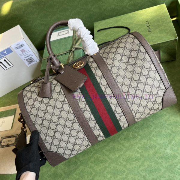 Gucci This travel bag comes with a complete set of original green gift bags. It is made of P 0cq8zyrh - Image 10