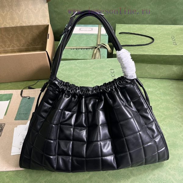 Gucci The upgraded Gucci Deco series medium-sized quilted tote bag cleverly blends tradition jbzz6jyc - Image 3