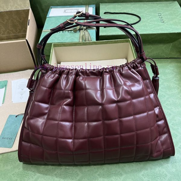 Gucci This upgraded daily tote bag from the Gucci Deco collection combines traditional eleme 5yfn4wb1 - Image 3