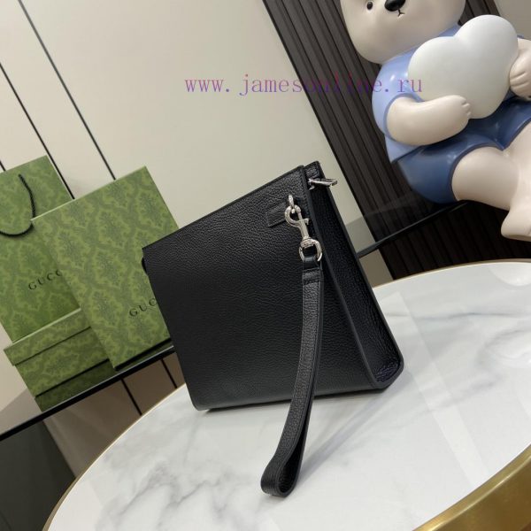 Gucci Adorned with the Gucci logo, this men's handbag is a daily accessory in the 2024 early 90cs74e7 - Image 3