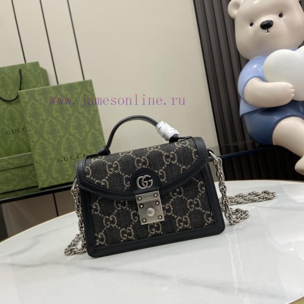 Gucci As one of the representative fabrics of the brand, the Ophidia series GG mini shoulder apn0ry9i
