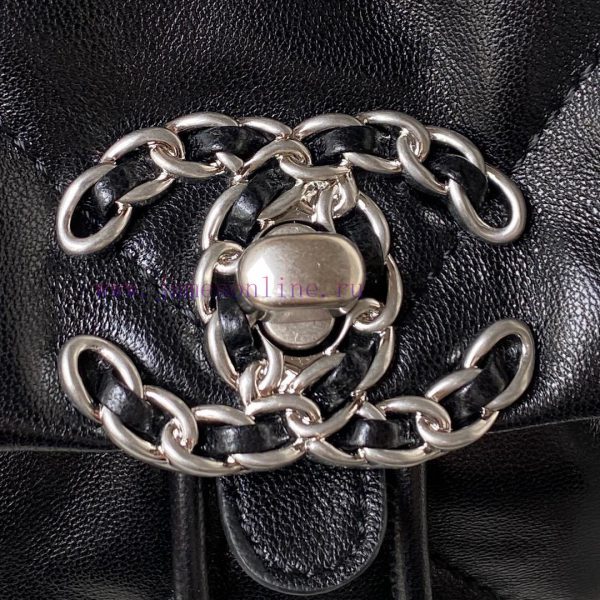 Chanel Bag The Silver Buckle 24C 19bag dual shoulder AS4223 is the first online release24C l 9ywl8vr6 - Image 4
