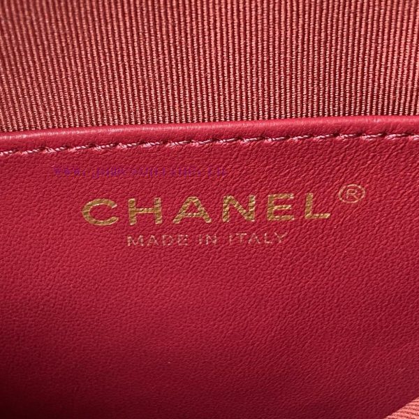 Chanel Bag This is too cute, isn't it Chanel 223A small AS4220hobo sheepskin armpit bag tas cdxfdu01 - Image 8