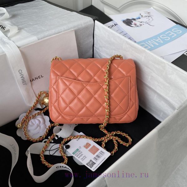 Chanel Bag   ⏩ Chanel's popular metal CF mini hood bag adds a small golden ball to the globa ne6c3hzm - Image 3