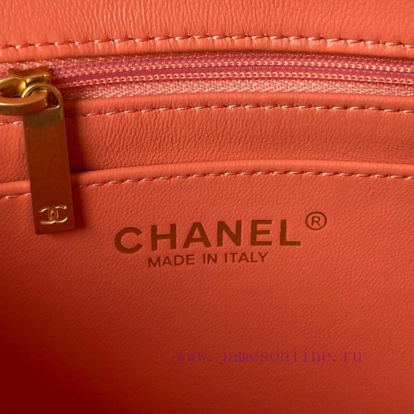 Chanel Bag   ⏩ Chanel's popular metal CF mini hood bag adds a small golden ball to the globa ne6c3hzm - Image 9